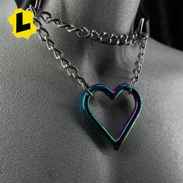 Heart Chain Collar